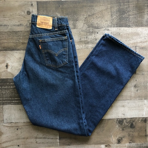 Levi's Denim - Vintage Levis 565 Student Wide Leg Jeans Size 29